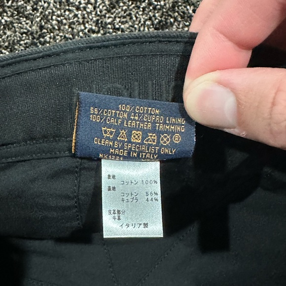 Louis Vuitton x Virgil Crystal Black / Yellow Script Hat - Picture 8 of 13